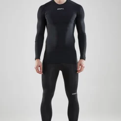 Craft Løbetøj|Løbetøj-Pro Control Compression Long Sleeve Unisex  Black