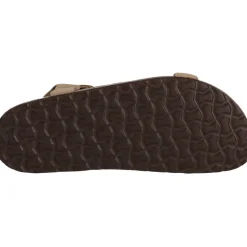 Cruz Sandaler-Cyprian Leather Cork Damesandal  3027 Timber Wolf