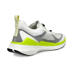 Ecco Fritidssko|Sneakers-Biom 2.2 Breathru Herresko  White / Black / Lime Punch