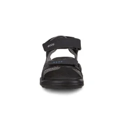 Ecco Sandaler-Biom Raft Børnesandal  Black / Blue Sporty sandal i et smart design fra Ecco. Ecco Biom Raft sandal er lavet så den er utrolig let, og giver rigtig god støtte med dens ydersål lavet af PU. Der er tre velcro remme i sandalen, så man tilpasse den lige efter fodens form. En sandal med mange gode detaljer, bl.a.:- Tre justerbar velcro remme - Lavet af letvægts materialer - Ikke noget læder, så man kan gå på stranden med den- Natural Biom Motion teknologi anvendt- Ydersål i slidstærkt materiale Detaljer