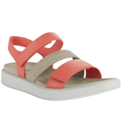 Ecco Sandaler-Flowt Sandal Dame  Coral