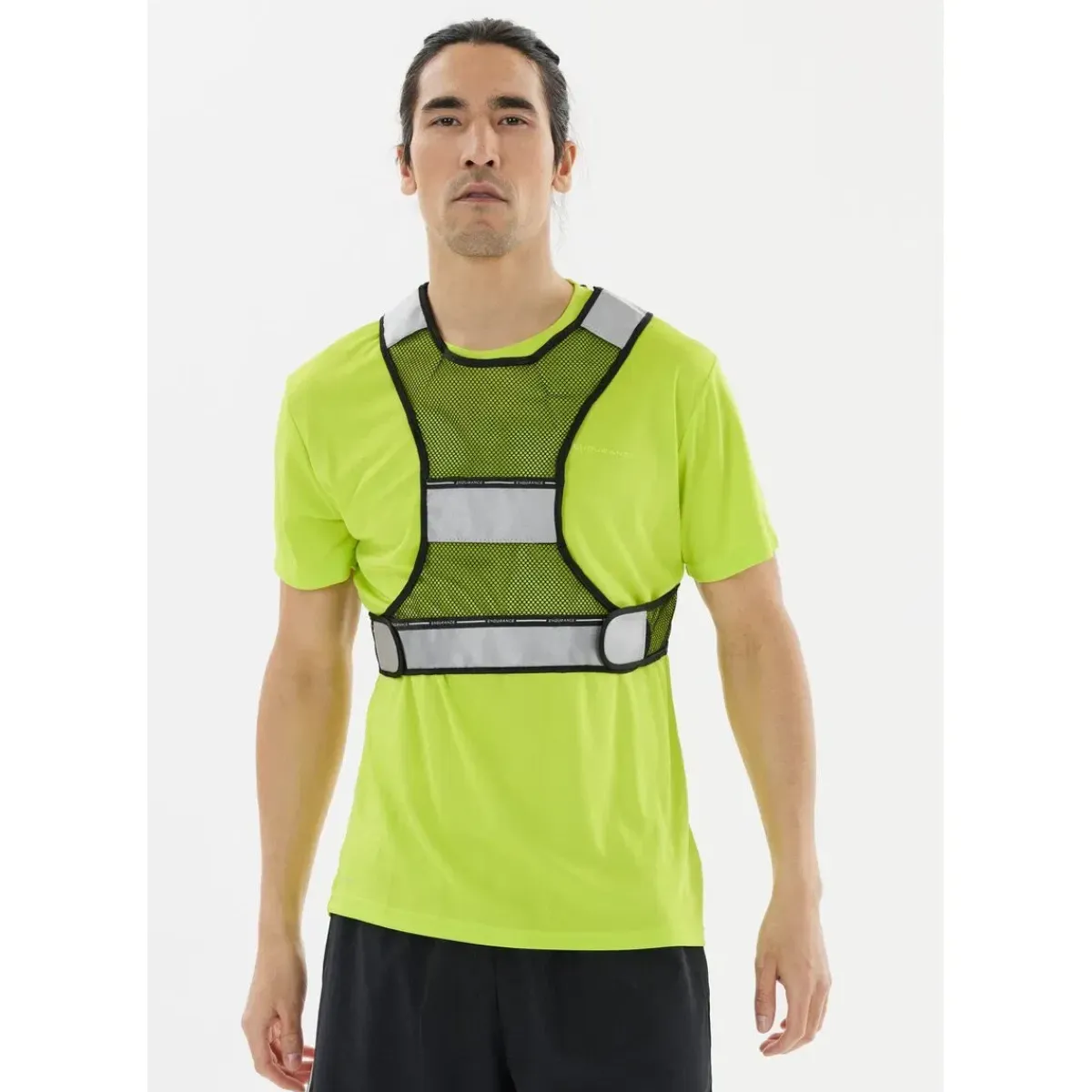 Endurance Løbeudstyr|Løbetøj-Borwey Mesh Refleksvest Unisex