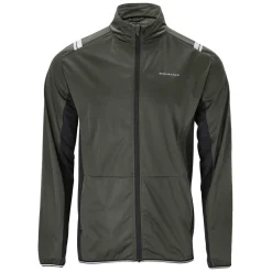 Endurance Løbetøj|Løbetøj-Diker 4-Way Stretch Løbejakke Herre, grøn
