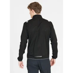 Endurance Løbetøj|Løbetøj-Diker 4-Way Stretch Løbejakke Herre, sort