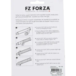 FZ Forza Padeludstyr|Tennisudstyr-Soft Grip 2pcs. card  Hvid