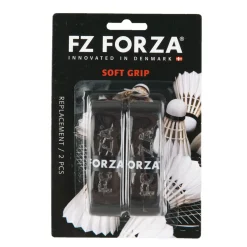 FZ Forza Padeludstyr|Tennisudstyr-Soft Grip 2pcs. card  Sort