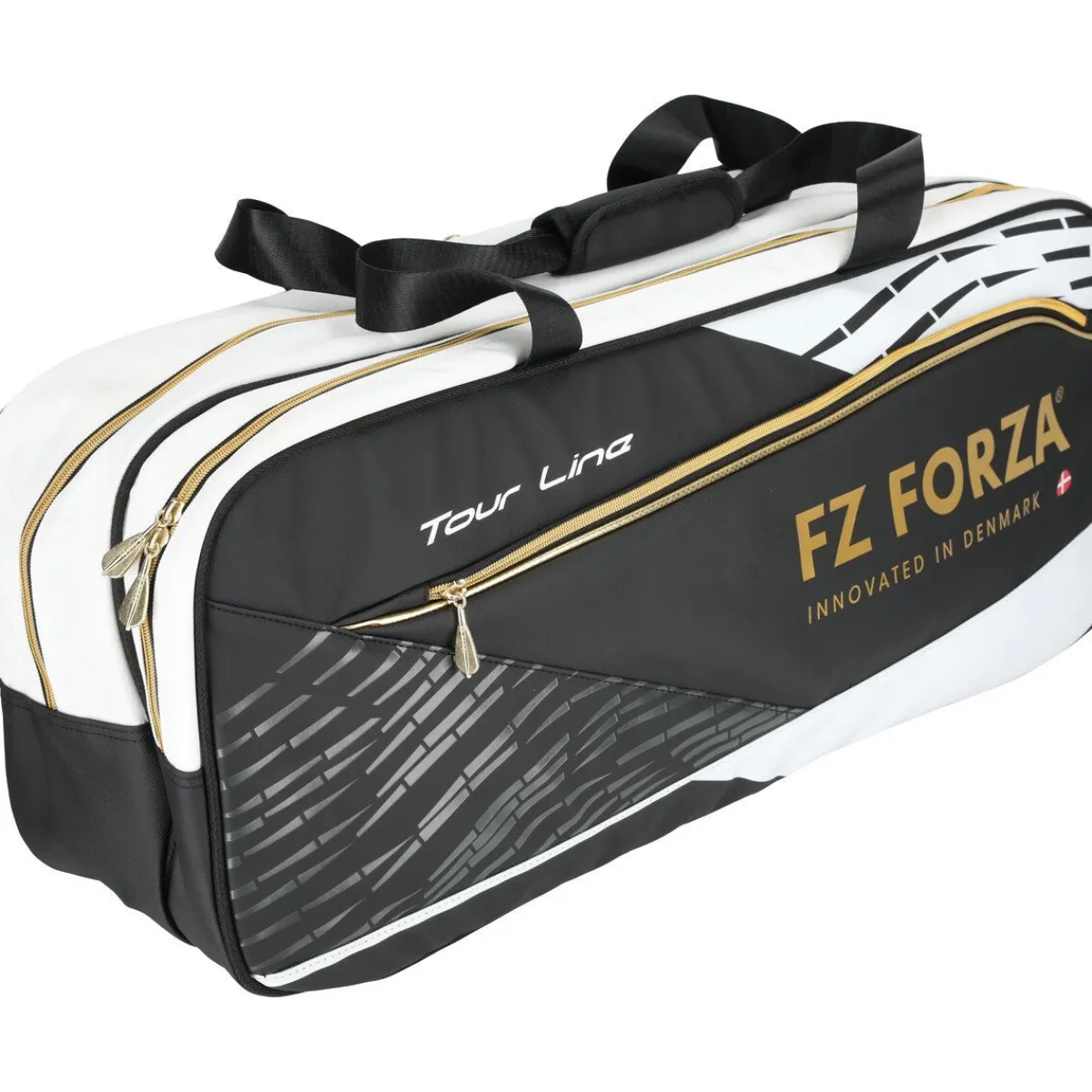 FZ Forza Badmintonudstyr-Tour Line Square Badmintontaske 0145 Black / White