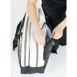 FZ Forza Badmintonudstyr-Tour Line Square Badmintontaske 0145 Black / White