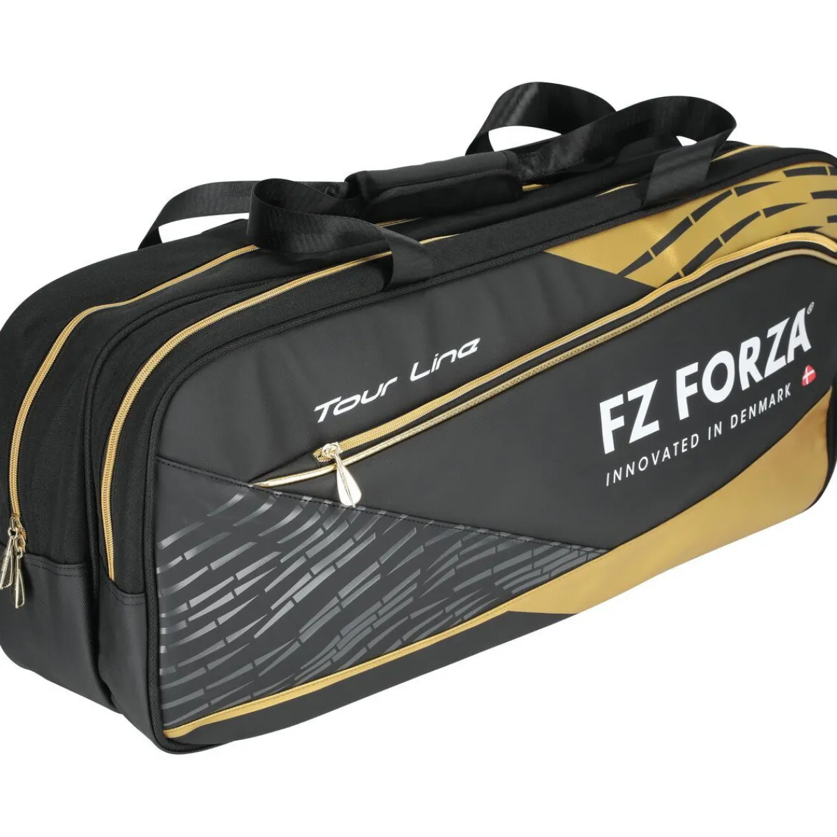 FZ Forza Badmintonudstyr-Tour Line Square Badmintontaske 2031 Black / Gold
