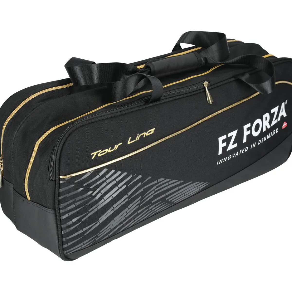 FZ Forza Badmintonudstyr-Tour Line Square Badmintontaske 2031 Black / Gold