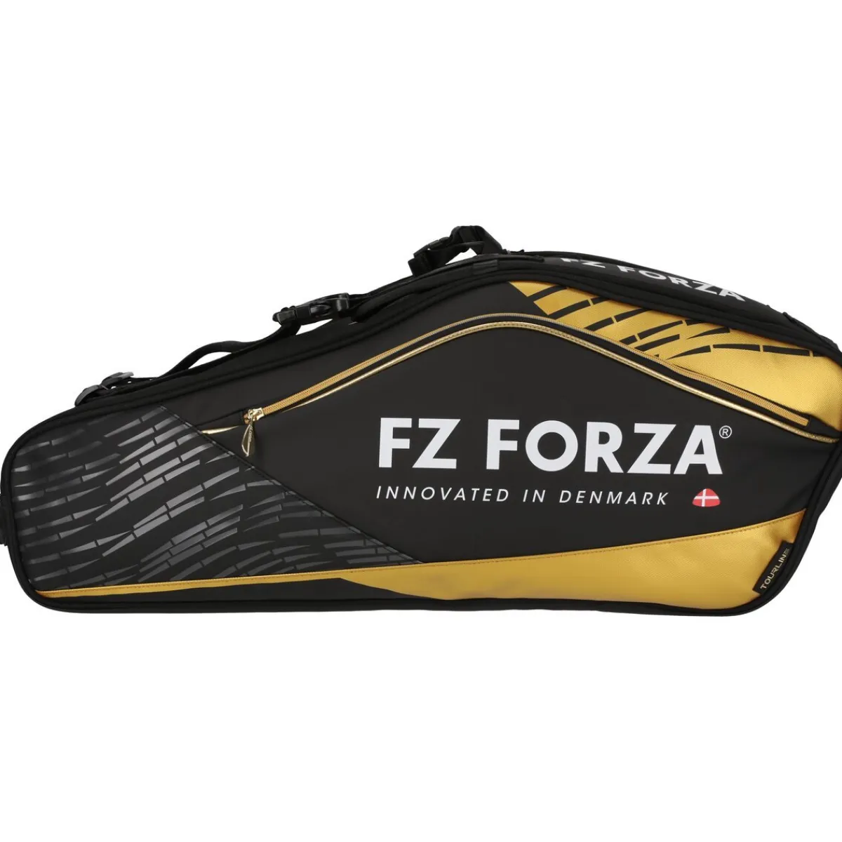 FZ Forza Badmintonudstyr-Tour Line x6 Badmintontaske 2031 Black / Gold