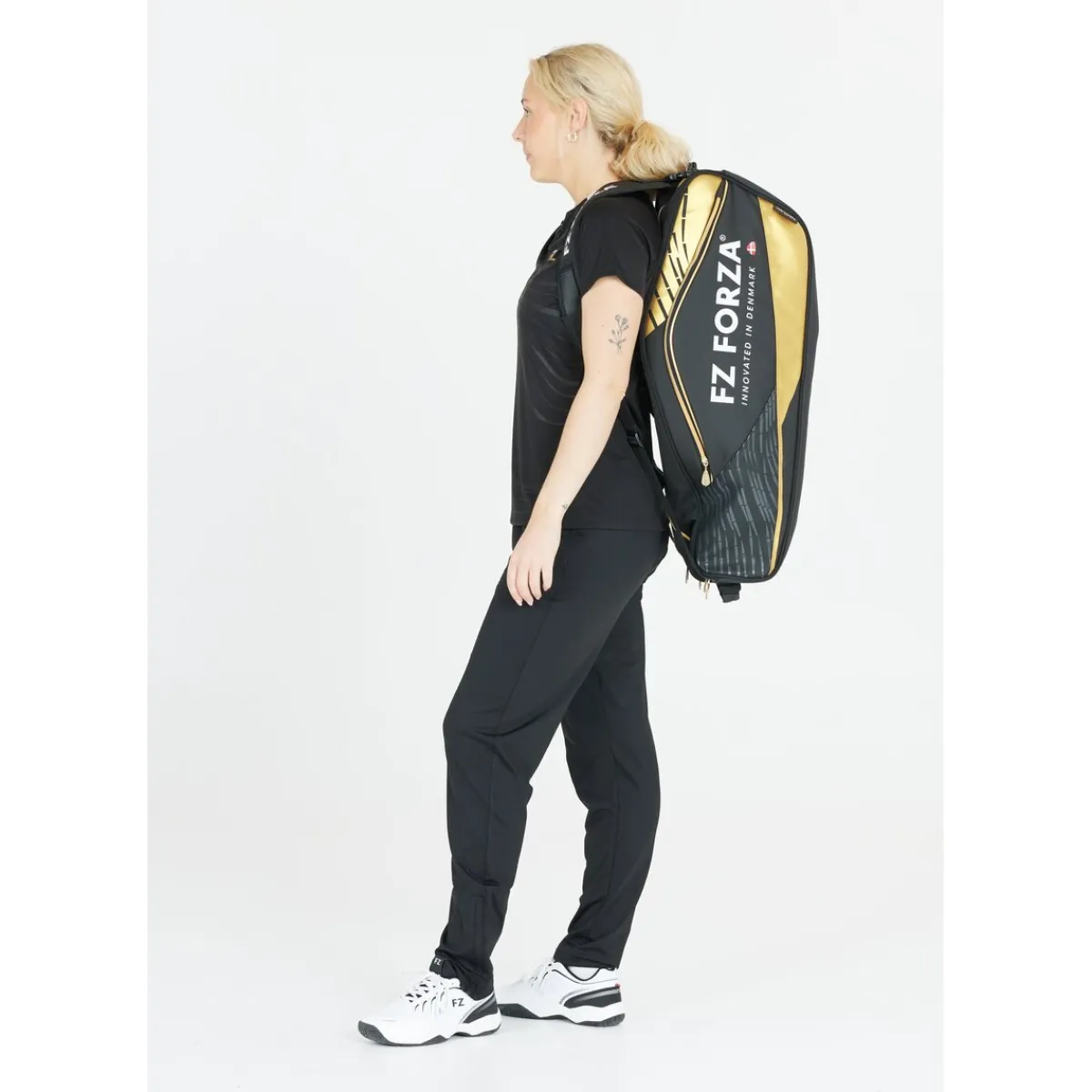 FZ Forza Badmintonudstyr-Tour Line x6 Badmintontaske 2031 Black / Gold