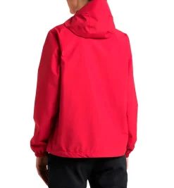 Haglöfs Regntøj|Regntøj-Haglófs Betula GTX Regnjakke Dame, scarlet red Scarlet Red