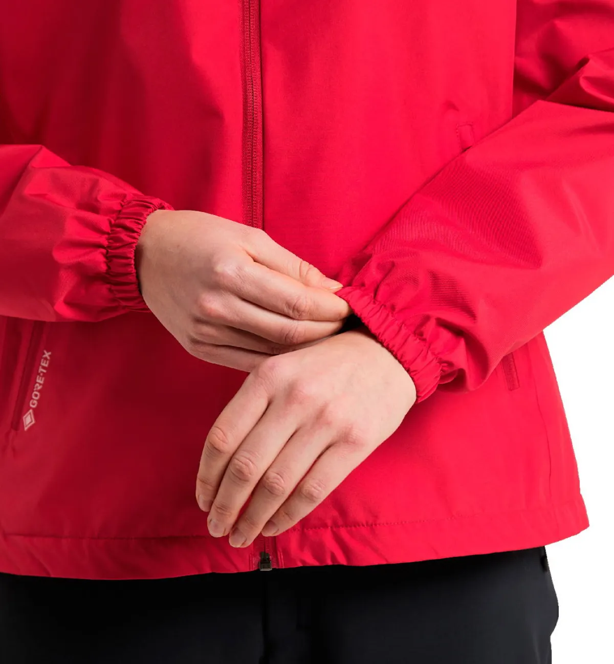 Haglöfs Regntøj|Regntøj-Haglófs Betula GTX Regnjakke Dame, scarlet red Scarlet Red