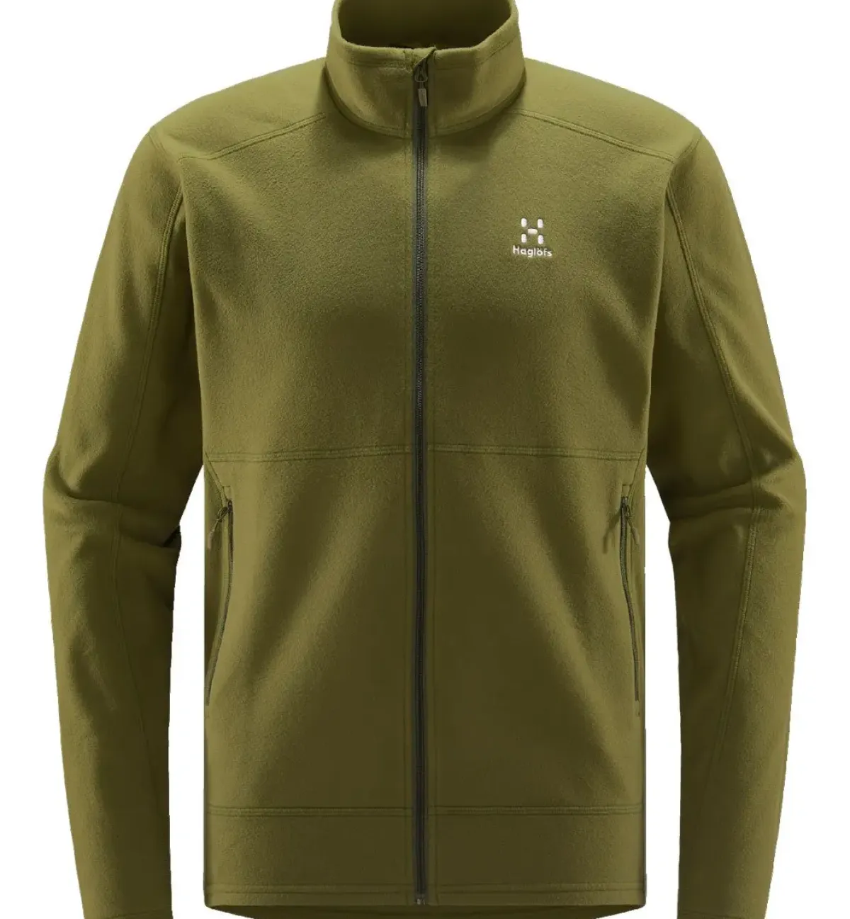 Haglöfs Beklædning|Vintertøj-Buteo Fleecetrøje Herre, oliven grøn