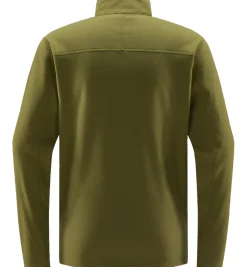 Haglöfs Beklædning|Vintertøj-Buteo Fleecetrøje Herre, oliven grøn