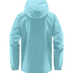 Haglöfs Regntøj|Regntøj-Buteo Regnjakke Dame, frost blue