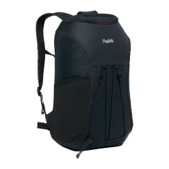 Haglöfs Rygsække|Udstyr-Corker Large - True Black  True BlackVægt: 678 gramVolumen: 24 literMål LxDxB: 49 x 30x 20En innovativt designet og karakteristisk dagtursrygsæk i høj kvalitet til unge eventyrere. Fremstillet af genanvendte, beskyttende stoffer. Indholdet i Corker er let at komme til via en smart, stor åbning i siden, der giver god adgang til - og et let overblik over - alt, hvad der er pakket ned i den. Robust opbygning, der forhindrer rygsækken i at falde sammen.Specifikationer:- 100% genanvendt hovedbestanddel, vejrbestandigt og meget holdbart stof- Stor åbning i siderummet, der giver god adgang og overblik over indholdet- En mindre lynlåslomme inde i hovedrummet- Box-facon: forhindrer rygsækken i at falde sammen- Navn og adresselabel trykt indvendigt i rygsækken- En strækbar sidelomme, der kan udvides, til vandflaske eller ekstra udstyr- Anatomisk formede skulderremme Brystrem med brudsikkert sikkerhedsspænde- Ekstern strop for lettere adgang til ting såsom tøj- Reflekslogo for god synlighed- Store lynlåsstrop, der er lette at få fat i- Håndtag i toppen, der er let at gribe fat i- Overfladerne er imprægneret med DWR uden fluorocarbon: hjælper med at holde vand og smuds borteDetaljer