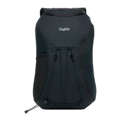 Haglöfs Rygsække|Udstyr-Corker Large - True Black  True BlackVægt: 678 gramVolumen: 24 literMål LxDxB: 49 x 30x 20En innovativt designet og karakteristisk dagtursrygsæk i høj kvalitet til unge eventyrere. Fremstillet af genanvendte, beskyttende stoffer. Indholdet i Corker er let at komme til via en smart, stor åbning i siden, der giver god adgang til - og et let overblik over - alt, hvad der er pakket ned i den. Robust opbygning, der forhindrer rygsækken i at falde sammen.Specifikationer:- 100% genanvendt hovedbestanddel, vejrbestandigt og meget holdbart stof- Stor åbning i siderummet, der giver god adgang og overblik over indholdet- En mindre lynlåslomme inde i hovedrummet- Box-facon: forhindrer rygsækken i at falde sammen- Navn og adresselabel trykt indvendigt i rygsækken- En strækbar sidelomme, der kan udvides, til vandflaske eller ekstra udstyr- Anatomisk formede skulderremme Brystrem med brudsikkert sikkerhedsspænde- Ekstern strop for lettere adgang til ting såsom tøj- Reflekslogo for god synlighed- Store lynlåsstrop, der er lette at få fat i- Håndtag i toppen, der er let at gribe fat i- Overfladerne er imprægneret med DWR uden fluorocarbon: hjælper med at holde vand og smuds borteDetaljer