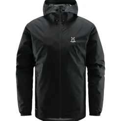 Haglöfs Beklædning|Outdoortøj-Eldstad 3-in-1 Mimic Gore-Tex Jakke Herre True Black