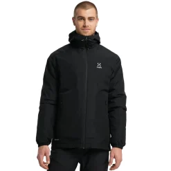 Haglöfs Beklædning|Outdoortøj-Eldstad 3-in-1 Mimic Gore-Tex Jakke Herre  True Black