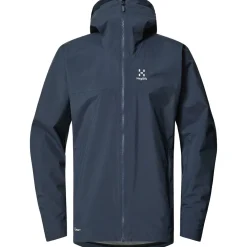 Haglöfs Regntøj|Regntøj-Korp Proof Regnjakke Herre, tarn blue Tarn Blue