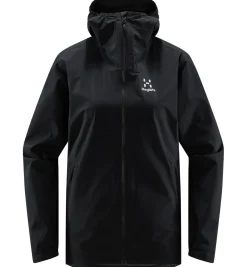 Haglöfs Regntøj|Regntøj-Korp Proof Regnjakke Dame, sort 2C5 - True black