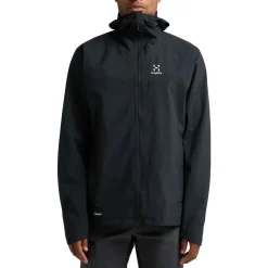 Haglöfs Regntøj|Regntøj-Korp Proof Regnjakke Herre, true black  True Black
