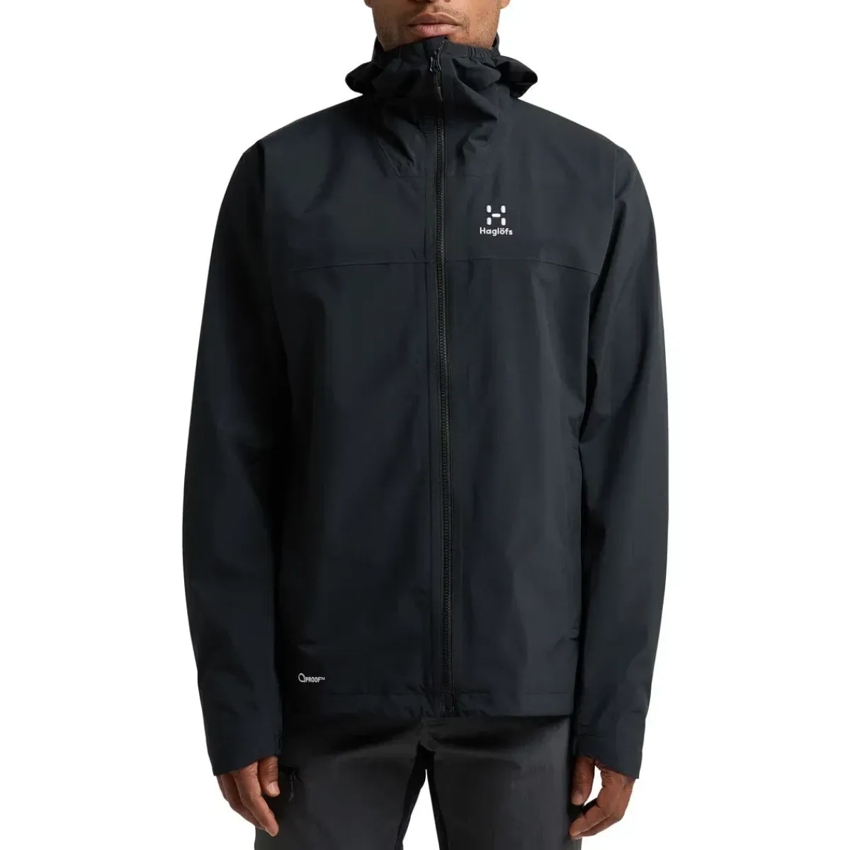 Haglöfs Regntøj|Regntøj-Korp Proof Regnsæt Herre, true black 2C5 True Black