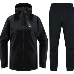 Haglöfs Regntøj|Regntøj-Korp Proof Regnsæt Dame, true black 2C5 True Black