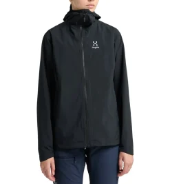 Haglöfs Regntøj|Regntøj-Korp Proof Regnsæt Dame, true black  2C5 True Black
