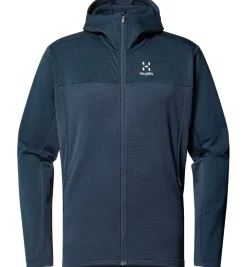 Haglöfs Beklædning|Vintertøj-Lark Hood Midlayer Trøje Herre, blå