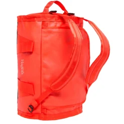 Haglöfs Rejsetasker|Duffelbags-Lava 50 Duffelbag - Habanero  HabaneroMateriale: 900D Polyester med TPE-bagside, 4200D Oxford PolyamidMål: Højde: 31 cm Dybde: 35 cm Bredde: 53 cmVægt: Ca. 1030 gram (50 Liter)En driftsikker rejsetaske plads til alt dit udstyr. Lava er fremstillet rundt om et stort hovedrum med en indvendig, dokumentlomme med lynlås, og et andet rum med lynlås, hvilket kan fordobles som en lomme til at lægge tasken i. Behagelige, justerbare skulderremme, bærehåndtag og løftehåndtag lader dig bære den præcis, hvor du vil.Specifikationer:- Rummeligt hovedrum- Forstærket dobbelt lag i bunden- Forstærkede hjørner- Bærehåndtag- Indvendig lynlåslomme til dokumenter- Aftagelige, justerbare skulderremmene- Indvendigt, lynlåsrum tillader dig at opdele ekstra udstyr eller tøj og kan også deles som opbevaringslommeDetaljer