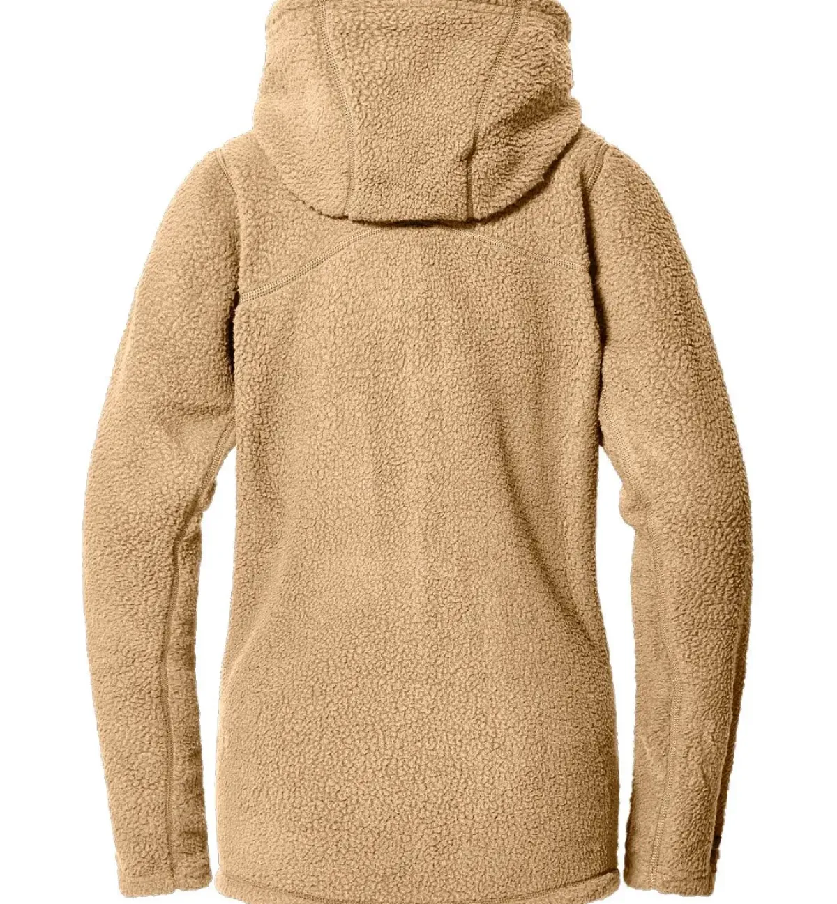 Haglöfs Beklædning|Outdoortøj-Malung Pile Hood Fleecetrøje Dame, sand