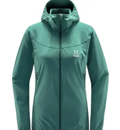 Haglöfs Outdoortøj|Beklædning-Natrix Hood Jakke Dame