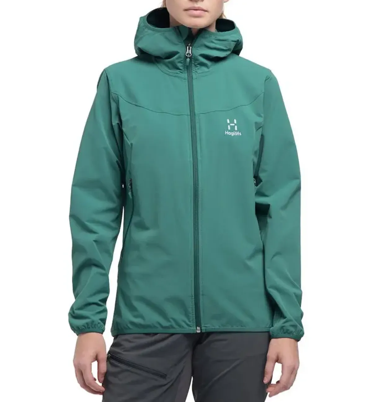 Haglöfs Outdoortøj|Beklædning-Natrix Hood Jakke Dame