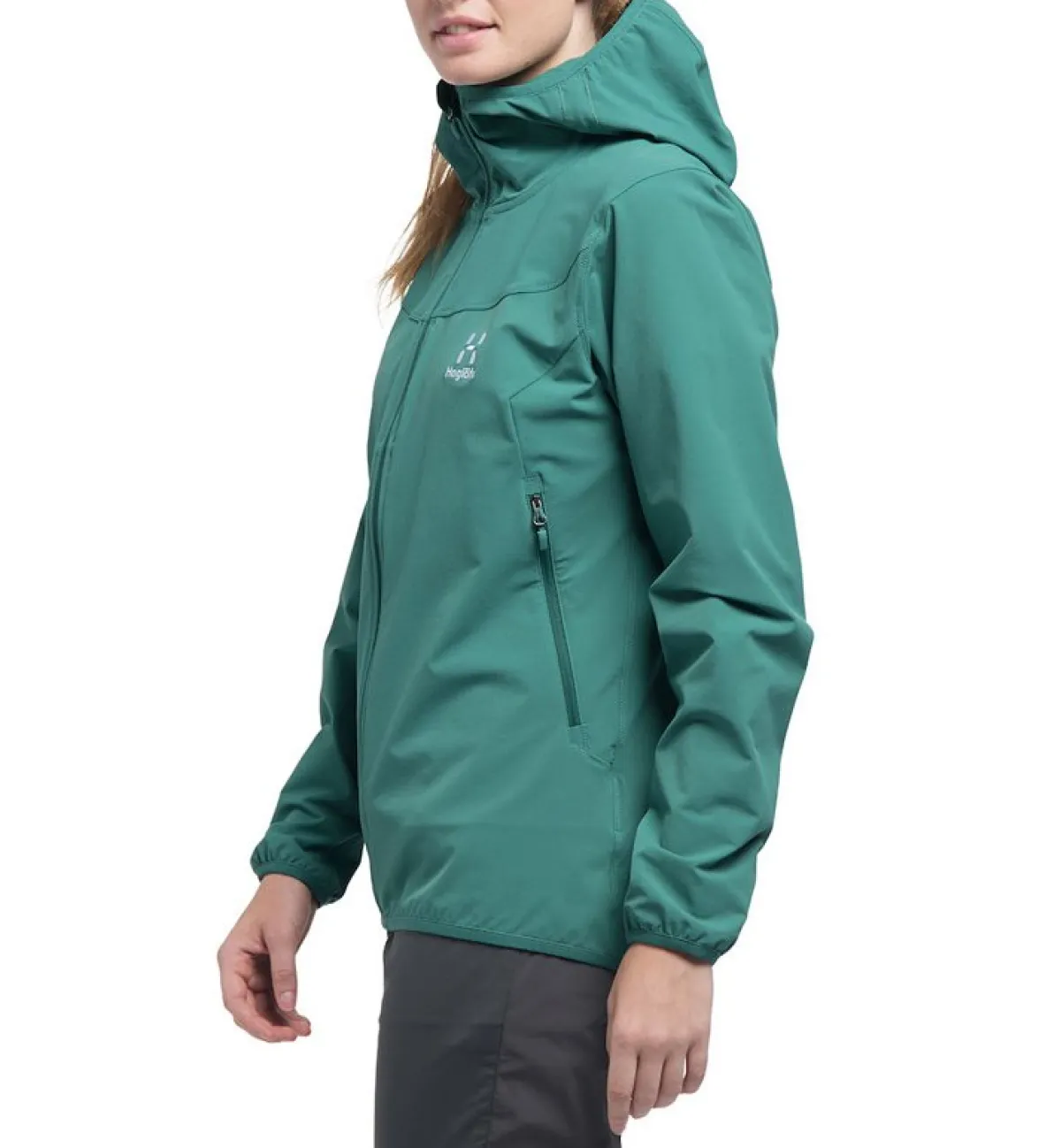 Haglöfs Outdoortøj|Beklædning-Natrix Hood Jakke Dame