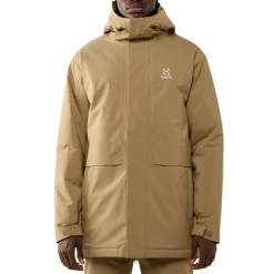 Haglöfs Vintertøj|Outdoortøj-Salix Proof Mimic II Parka Vinterjakke Herre, oak brown  Oak Brown