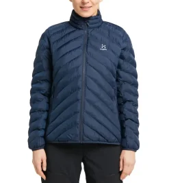 Haglöfs Vintertøj|Outdoortøj-Särna Mimic Jakke Dame Tarn Blue