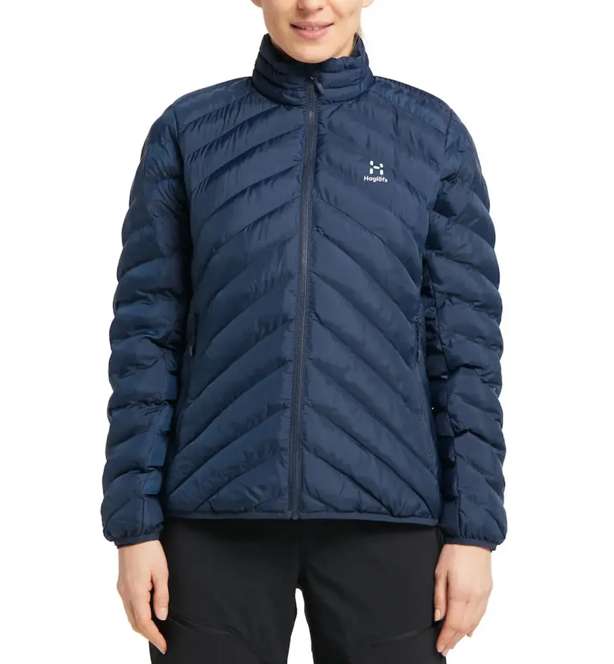 Haglöfs Vintertøj|Outdoortøj-Särna Mimic Jakke Dame Tarn Blue