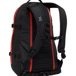 Haglöfs Rygsække|Tasker Og Rygsække-Tight Large Rygsæk, habanero True black / HabaneroVolume: ca. 25 literMål: (højde x dybde x bredde): 53x26x31 cmVægt: ca. 600 gDen populære Tight rygsæk fra Haglöfs er tilbage i en opdateret version. Haglöfs kombinerer genanvendte materialer med et markant, ikonisk design.