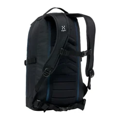 Haglöfs Rygsække|Tasker Og Rygsække-Tight Medium Rygsæk, True Black / Tarn Blue True black / Tarn BlueVolume: ca. 20 literMål (højde x dybde x bredde): 50x23x29 cmVægt: ca. 525 gDen populære Tight rygsæk fra Haglöfs er tilbage i en opdateret version. Haglöfs kombinerer genanvendte materialer med et markant, ikonisk design.De dråbeformede for- og sidepaneler sikrer et lavt tyngdepunkt, hvilket gør den anvendelig til alle former for aktiviteter. Som navnet Tight hentyder – sidder den helt tæt om din ryg takket være de formede stropper og det ergonomisk formede rygpanel. Udstyret med ekstra bærepunkter, smarte funktioner og justeringsmuligheder.Masser af anvendelsesmuligheder: Udviklet som outdor dagstursrygsæk, rigtig fin til hverdagsbrug og populær til studie- og skolebrug.Fakta:- 100 % genanvendt hovedbestanddel, vejrbestandigt og meget holdbart stof- Dråbeformet forside og sidepaneler for et lavt tyngdepunkt- Anatomisk formede skulderremme- En inderlomme med lynlås- En lynlåslomme med let adgang foran- Aftageligt isøksefæste- Reflekslogoer sikrer, at du kan ses- Kompressionsremme i siden for at sikre indholdet- Justerbart hoftebælte, aftageligt- Justerbar brystrem, der giver bedre komfort, når du går- Håndtag i toppen, der er let at gribe fat i- Nøgleholder- Overfladerne er imprægneret med DWR uden fluorocarbon: hjælper med at holde vand og smuds borteDetaljer