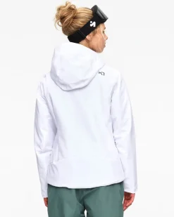 Kari traa Skitøj|Vintertøj-Emma Vinter- og Skijakke Dame  Bwhite