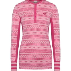 Kari traa Skitøj|Skitøj-Åkle Merinould Skiundertrøje Dame, berry Berry