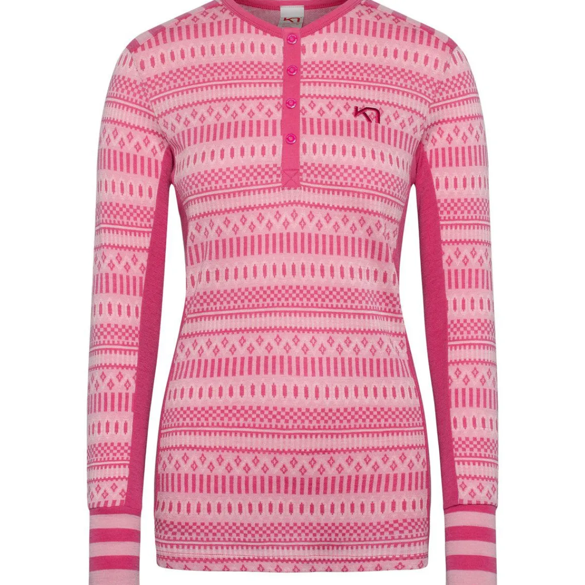 Kari traa Skitøj|Skitøj-Åkle Merinould Skiundertrøje Dame, berry Berry