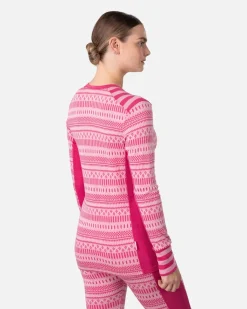 Kari traa Skitøj|Skitøj-Åkle Merinould Skiundertrøje Dame, berry Berry