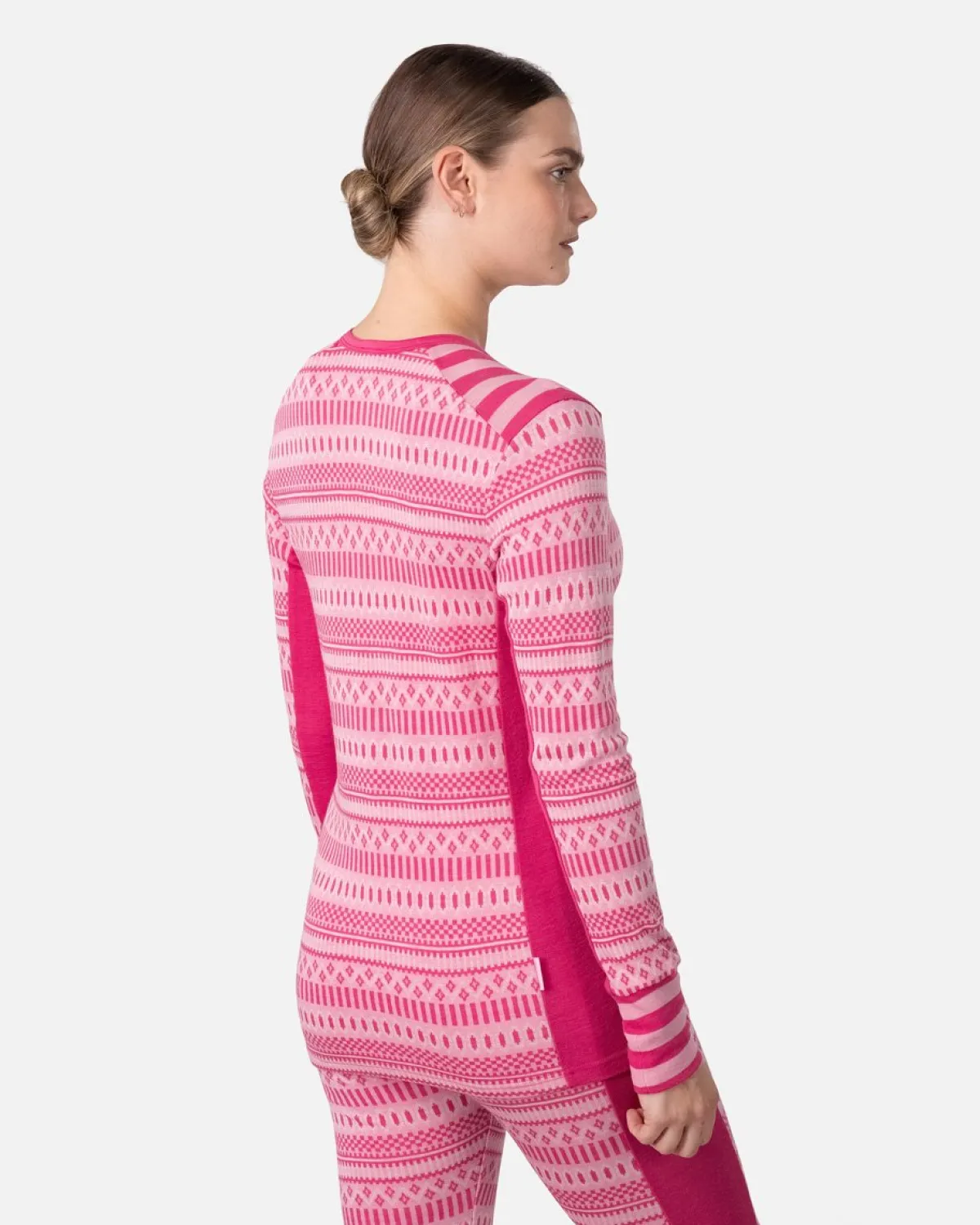 Kari traa Skitøj|Skitøj-Åkle Merinould Skiundertrøje Dame, berry Berry