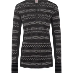 Kari traa Skitøj|Skitøj-Åkle Merinould Skiundertrøje Dame, grå Dgrey