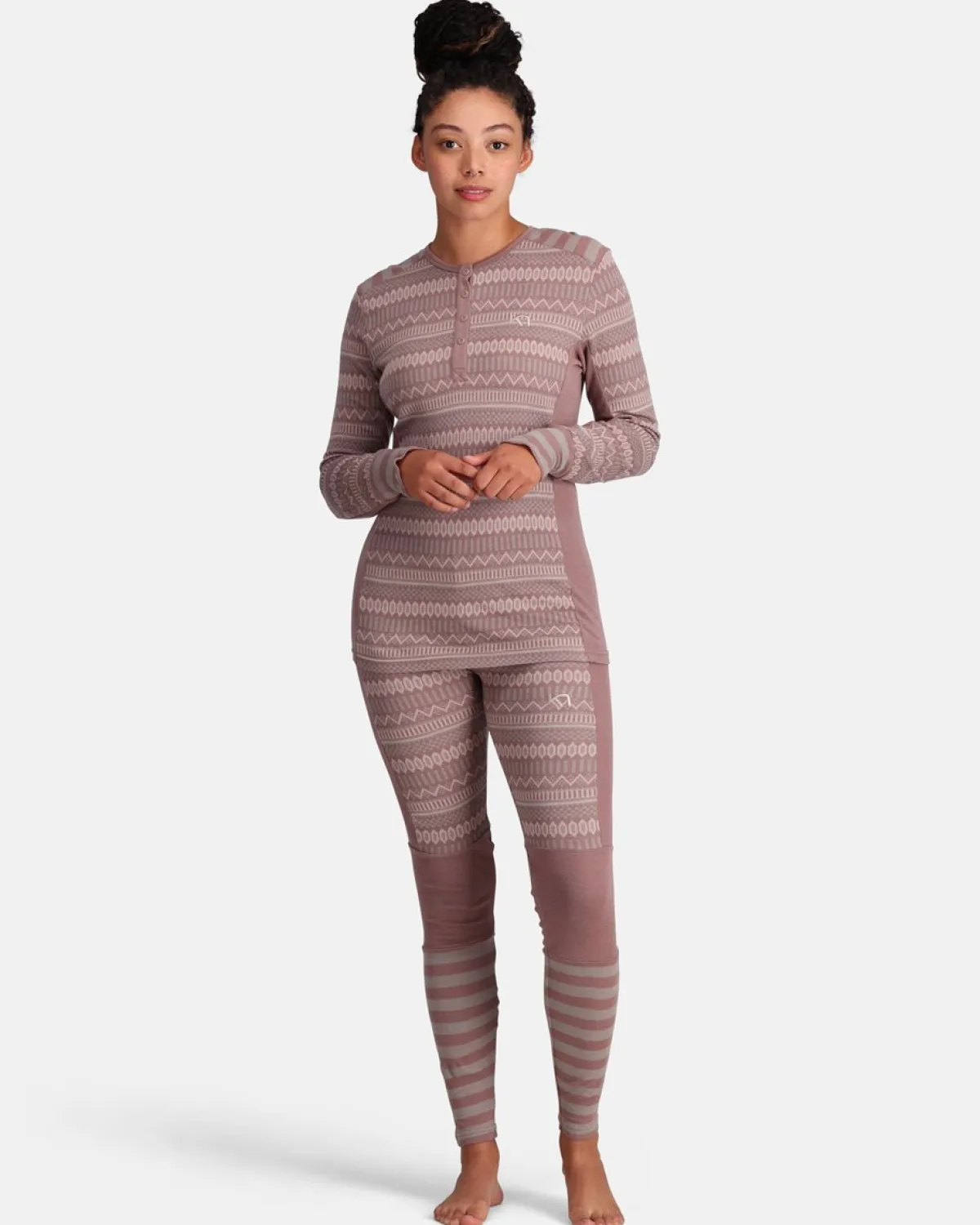 Kari traa Skitøj|Skitøj-Åkle Skiunderbukser Dame Taupe