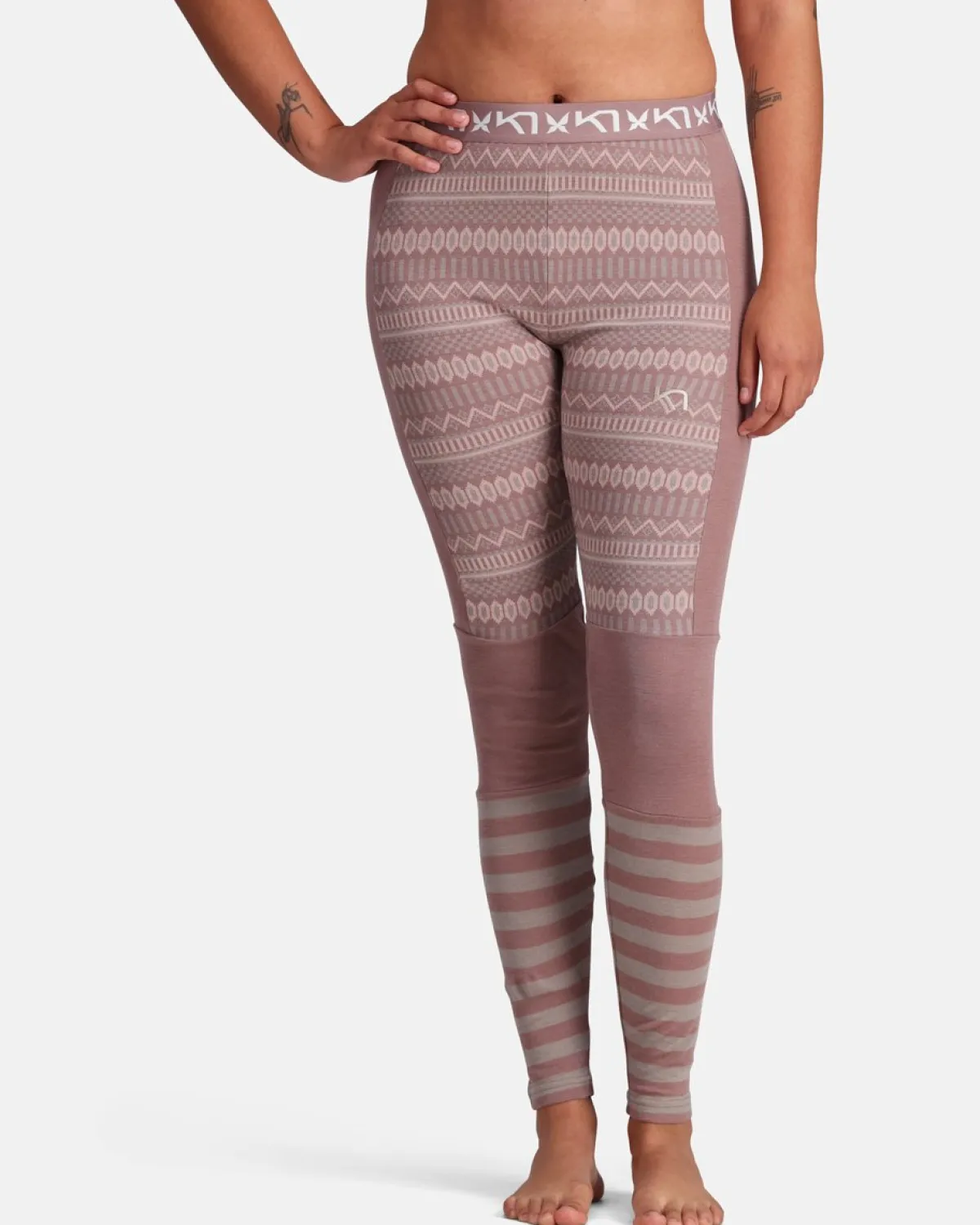 Kari traa Skitøj|Skitøj-Åkle Skiunderbukser Dame Taupe